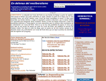 Tablet Screenshot of neoliberalismo.com